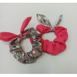 Scrunchies mimoso, packs de 2